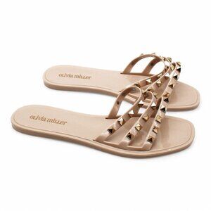 Olivia Miller Womens Rio Jelly Sandals